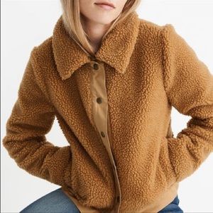 Madewell Teddy Bomber Jacket